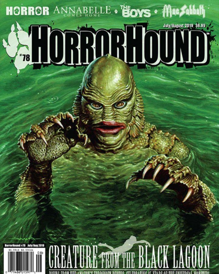 HORRORHOUND magazine side cover Issue 78  July/August 2019