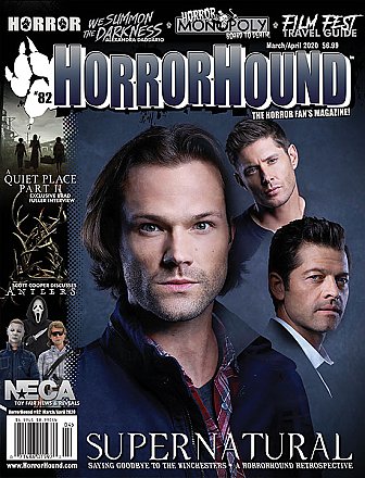 HORRORHOUND magazine side cover Issue 82  March/April 2020