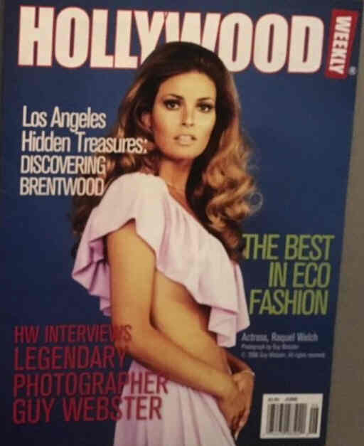 HOLLYWOOD WEEKLY magazine side cover  June 2008