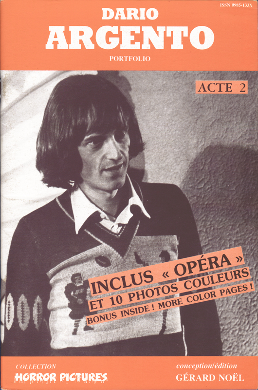 HORROR PICTURES COLLECTION magazine side cover Issue 4 November 1988