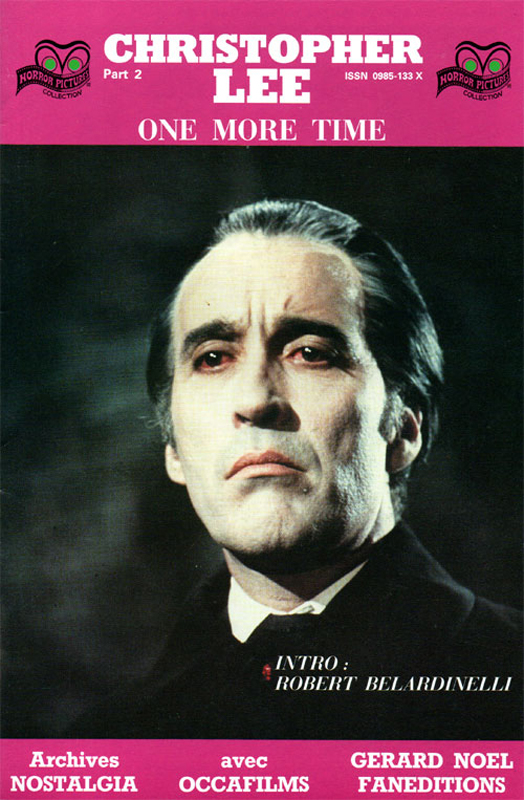 HORROR PICTURES COLLECTION magazine side cover Issue 13  March 1992