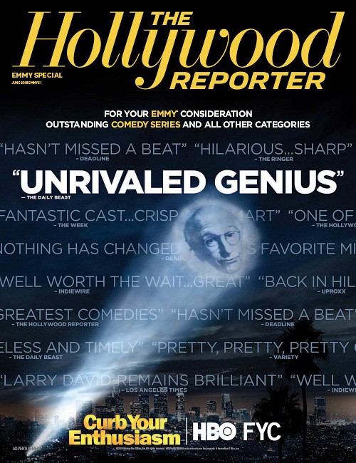 HOLLYWOOD REPORTER | THE magazine side cover  Special 19 June 2018