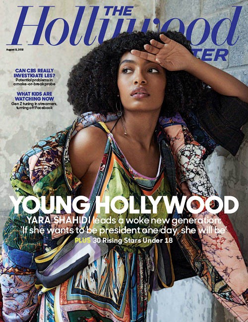 HOLLYWOOD REPORTER | THE magazine side cover 8 August 2018
