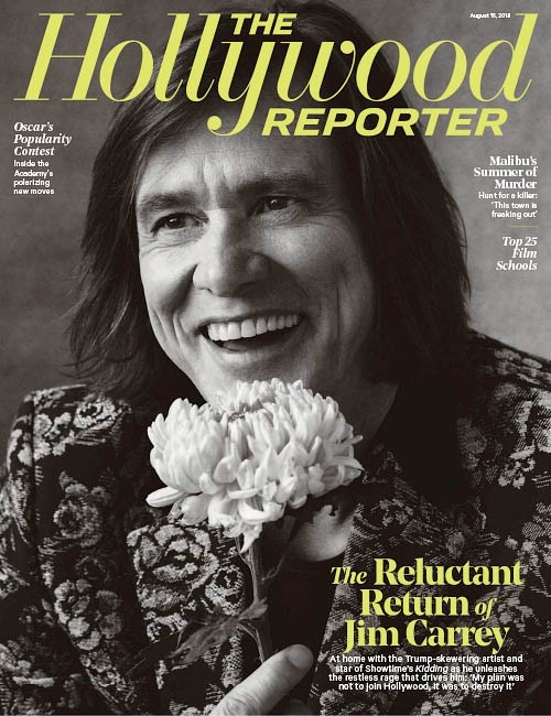 HOLLYWOOD REPORTER | THE magazine side cover 15 August 2018