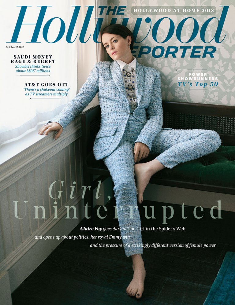 HOLLYWOOD REPORTER | THE magazine side cover 17 October 2018