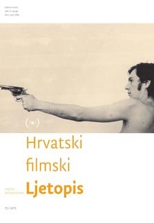 HRVATSKI FILMSKI LJETOPIS magazine side cover Issue 75  2013