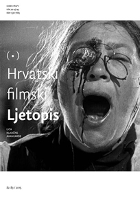 HRVATSKI FILMSKI LJETOPIS magazine side cover Issue 82/3  2015