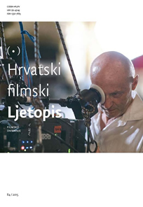HRVATSKI FILMSKI LJETOPIS magazine side cover Issue 84  2015