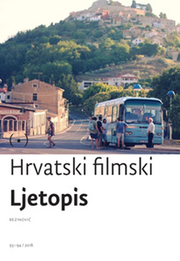 HRVATSKI FILMSKI LJETOPIS magazine side cover Issue 93-4   2018