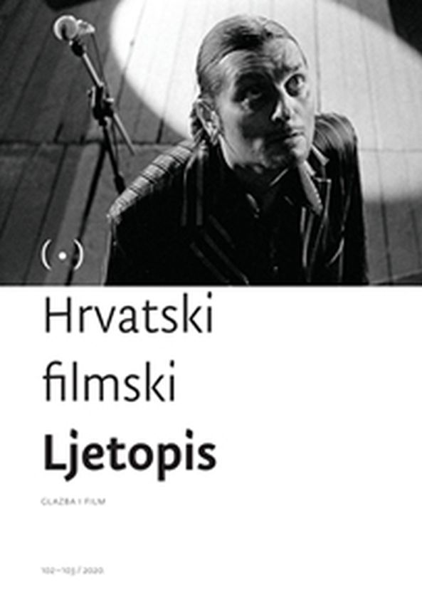 HRVATSKI FILMSKI LJETOPIS magazine side cover Issue 102-3   2020