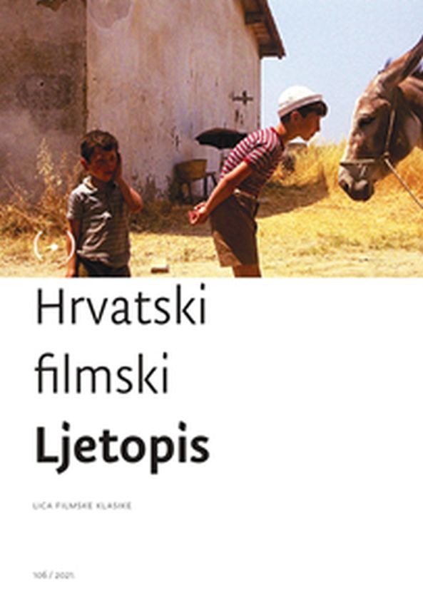 HRVATSKI FILMSKI LJETOPIS magazine side cover Issue 106   2021