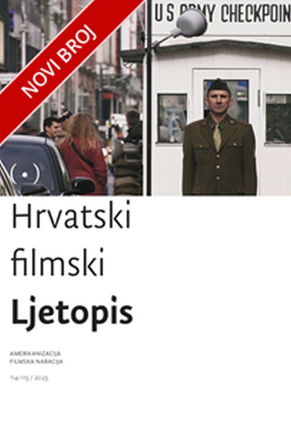 HRVATSKI FILMSKI LJETOPIS magazine side cover Issue 114-5   2023