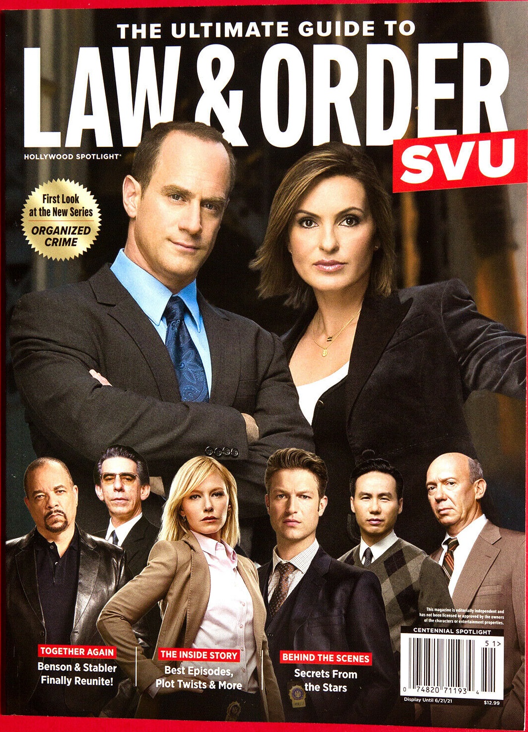 HOLLYWOOD SPOTLIGHT magazine side cover Spring 2021