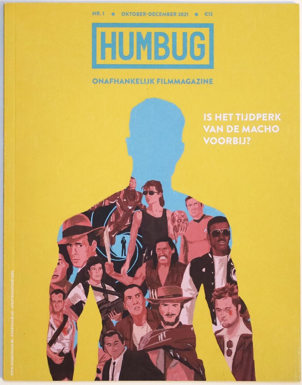 HUMBUG magazine side cover Issue 1  October/December 2021