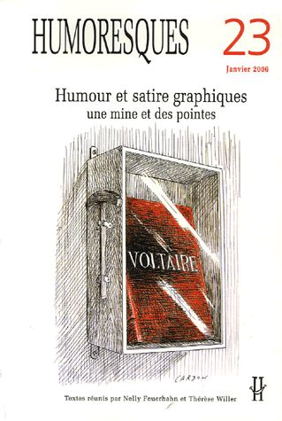 HUMORESQUES magazine side cover Issue 23 January 2006