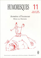 HUMORESQUES magazine side cover Issue 11 January 2000