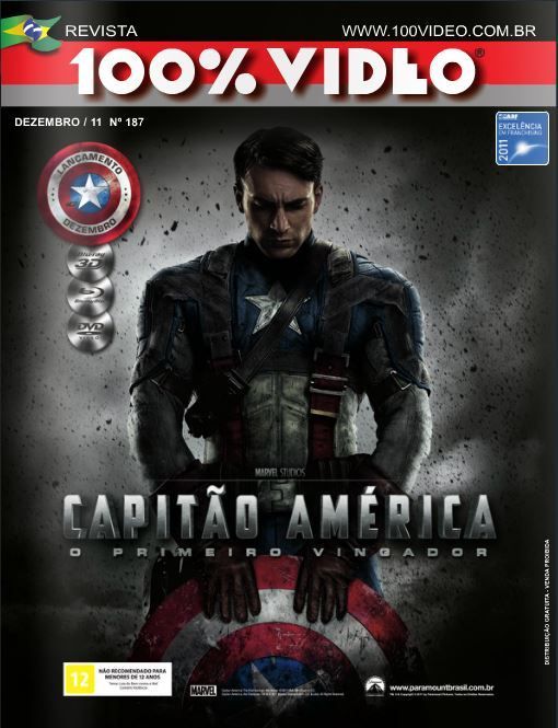 REVISTA 100% VIDEO magazine side cover Issue 187 December 2011