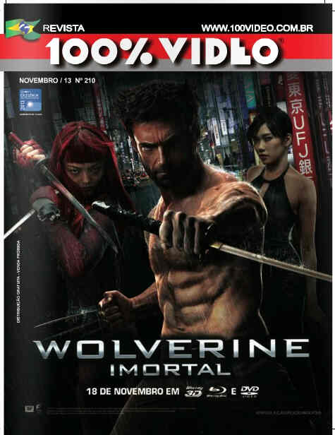 REVISTA 100% VIDEO magazine side cover Issue 210 November 2013
