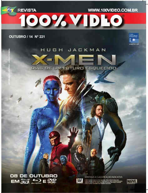 REVISTA 100% VIDEO magazine side cover Issue 221 October 2014