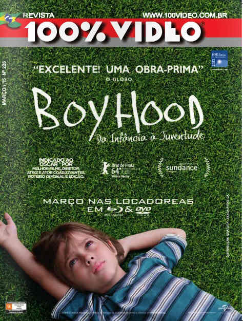 REVISTA 100% VIDEO magazine side cover Issue 226 March 2015