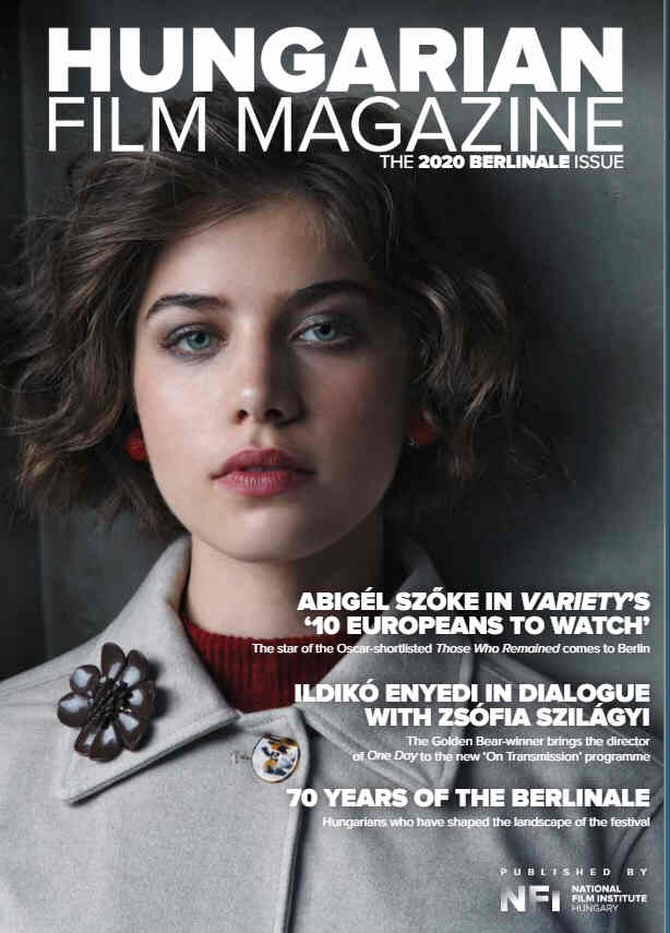 HUNGARIAN FILM MAGAZINE magazine side cover  February 2020