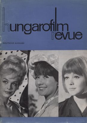 HUNGAROFILM REVUE magazine side cover  