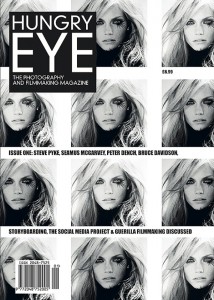 HUNGRY EYE magazine side cover Issue 1 October 2011