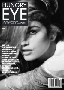 HUNGRY EYE magazine side cover Issue 4 January/February 2012