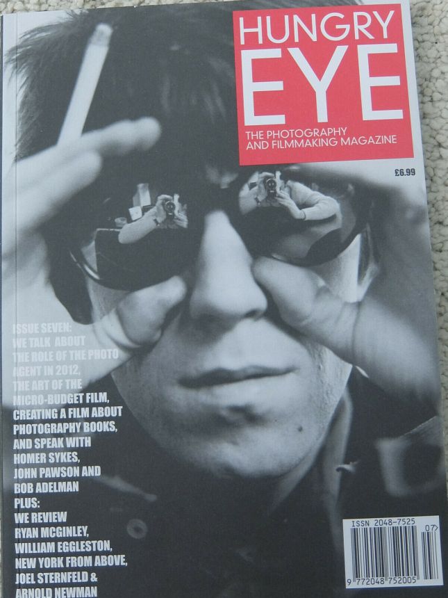 HUNGRY EYE magazine side cover Issue 7 July/August 2012