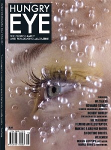 HUNGRY EYE magazine side cover Issue 9 November/December 2012