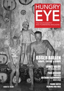 HUNGRY EYE magazine side cover Issue 10 March 2013
