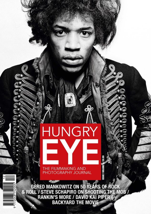 HUNGRY EYE magazine side cover Issue 13 November 2013