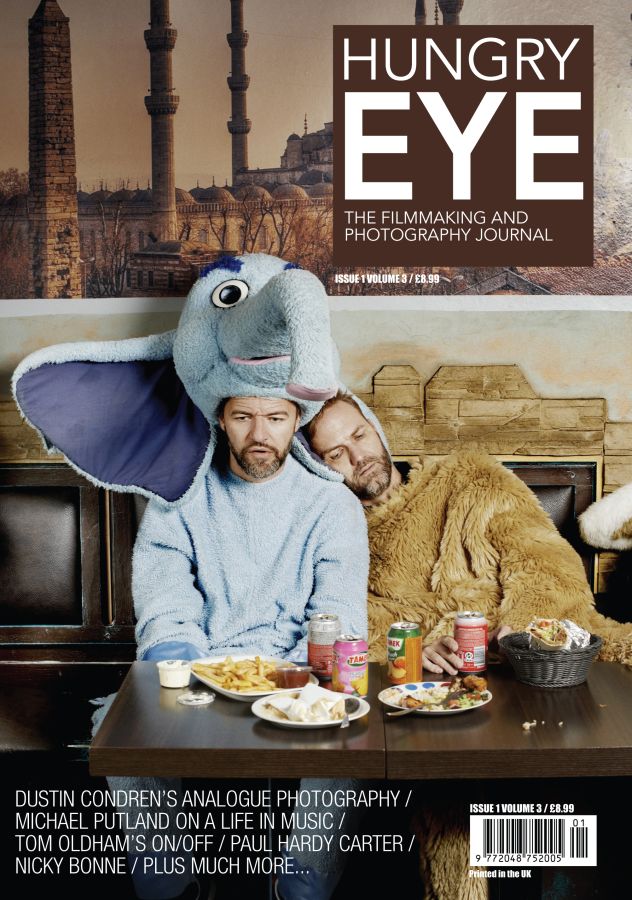 HUNGRY EYE magazine side cover Issue 17 January 2015