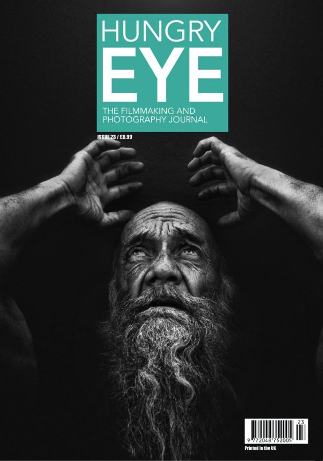 HUNGRY EYE magazine side cover Issue 23 March 2017