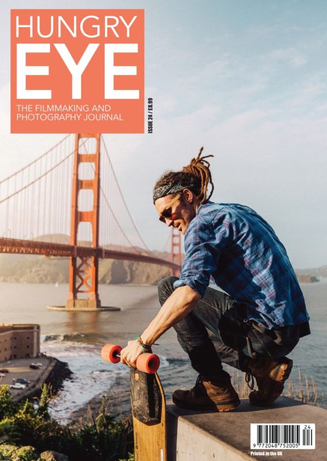 HUNGRY EYE magazine side cover Issue 24 July 2017