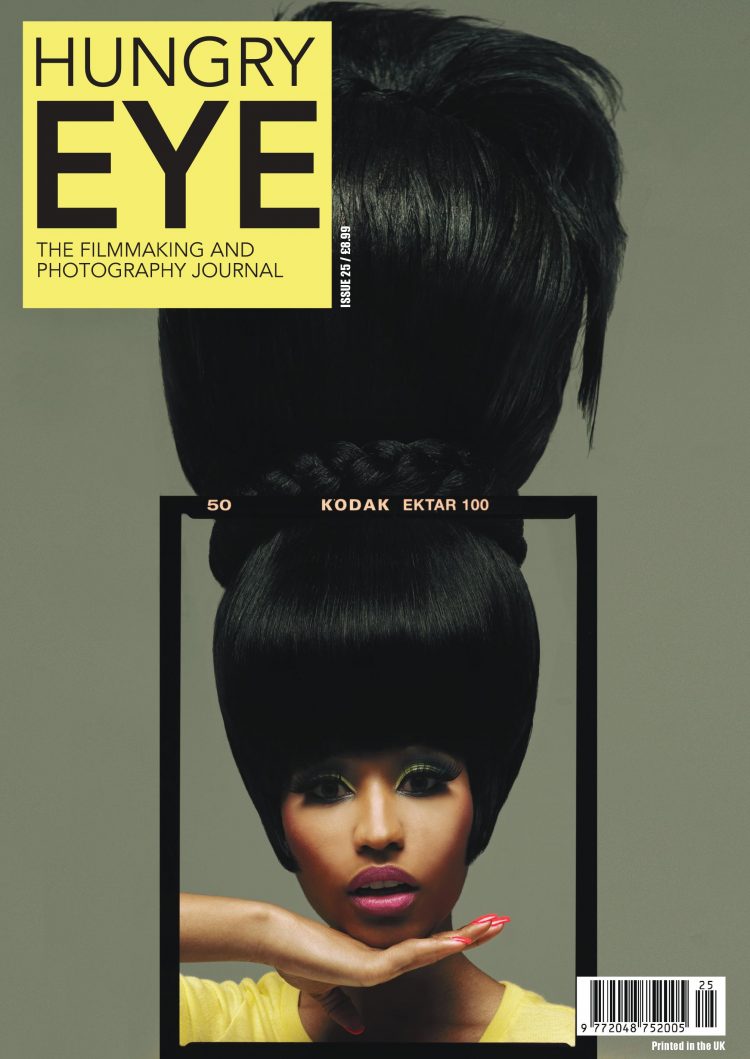 HUNGRY EYE magazine side cover Issue 25  October 2017