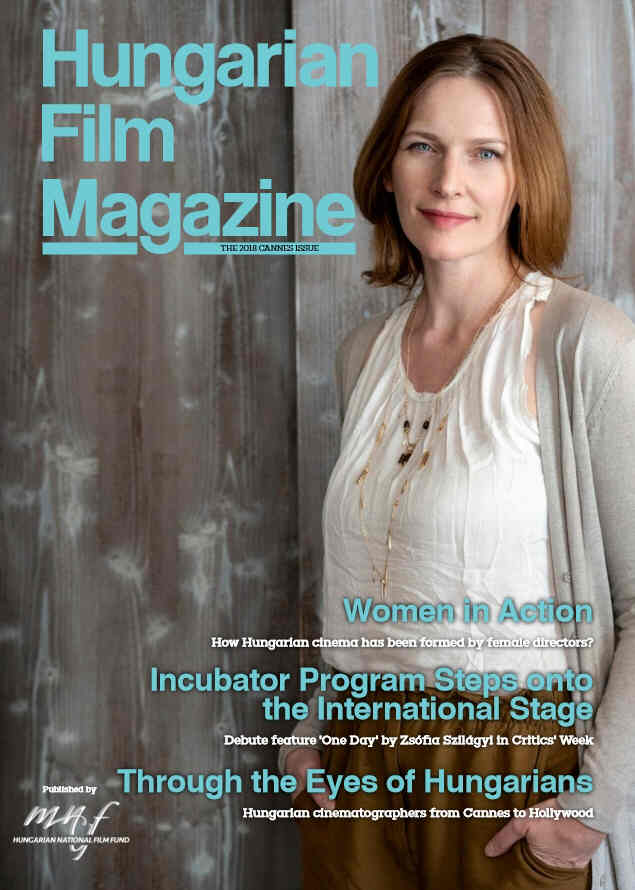 HUNGARIAN FILM MAGAZINE magazine side cover Issue 2   2018