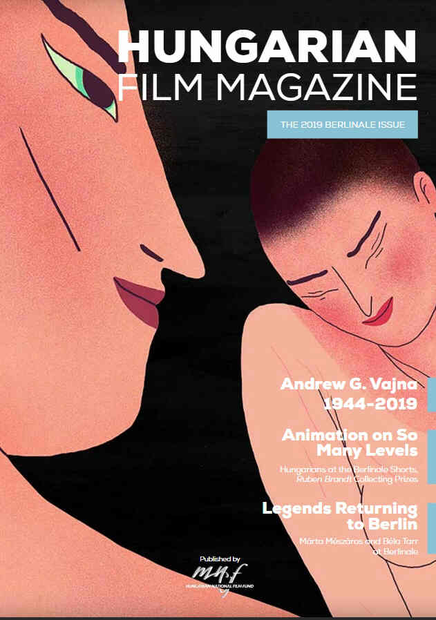 HUNGARIAN FILM MAGAZINE magazine side cover  February 2019