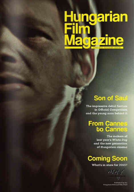 HUNGARIAN FILM MAGAZINE magazine side cover Issue 2  2015