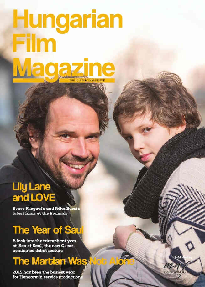 HUNGARIAN FILM MAGAZINE magazine side cover Issue 1  2016