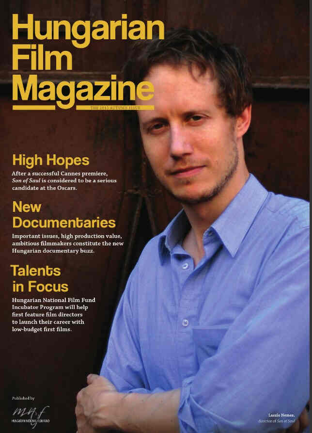 HUNGARIAN FILM MAGAZINE magazine side cover Autumn 2015