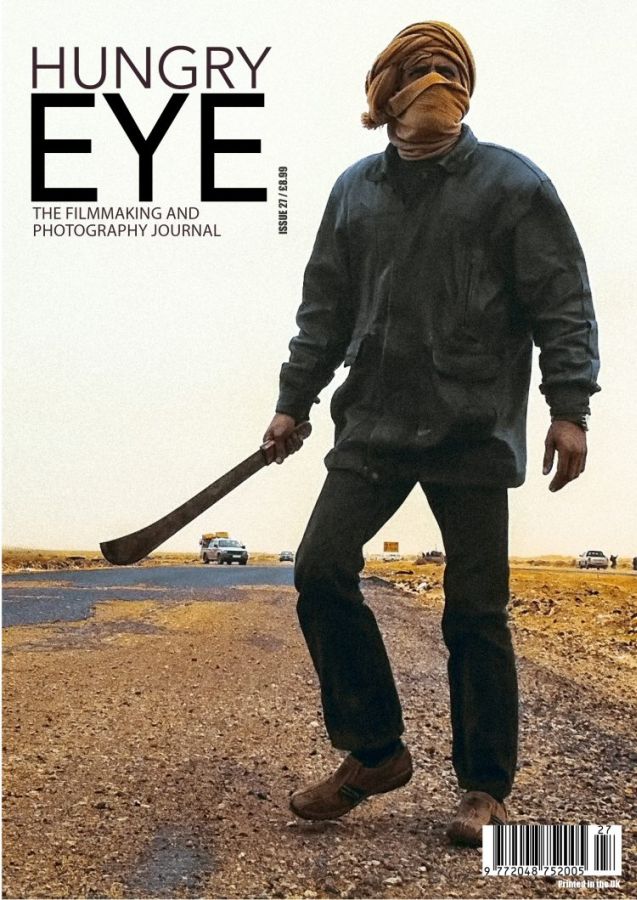 HUNGRY EYE magazine side cover Issue 27  June 2018