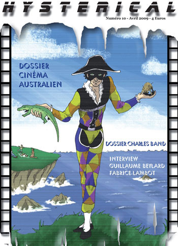 HYSTERICAL magazine side cover Issue 10  April 2009