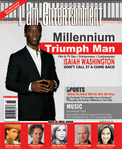 I AM ENTERTAINMENT (IAE) magazine side cover Issue 26 January/February 2014