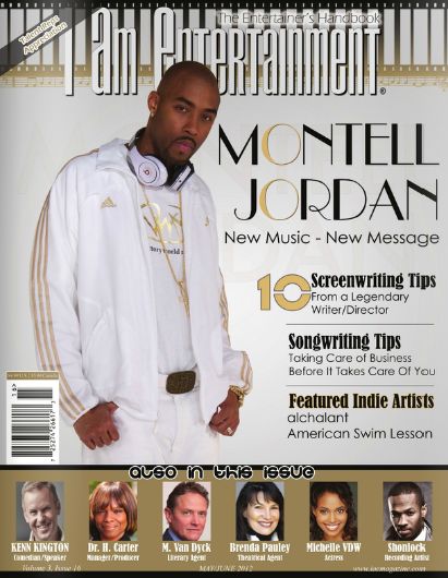 I AM ENTERTAINMENT (IAE) magazine side cover Issue 16 May/June 2012