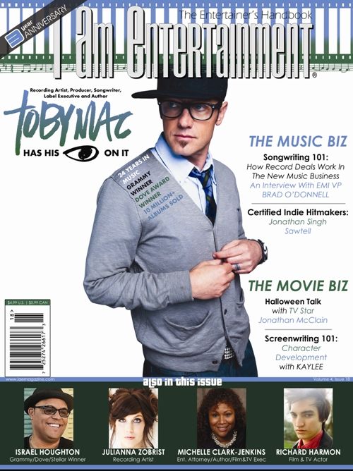 I AM ENTERTAINMENT (IAE) magazine side cover Issue 18 September/October 2012
