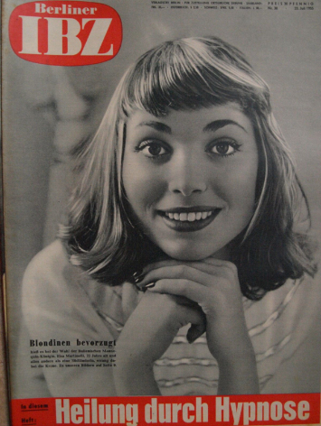 IBZ magazine side cover Issue 30 23 July 1955