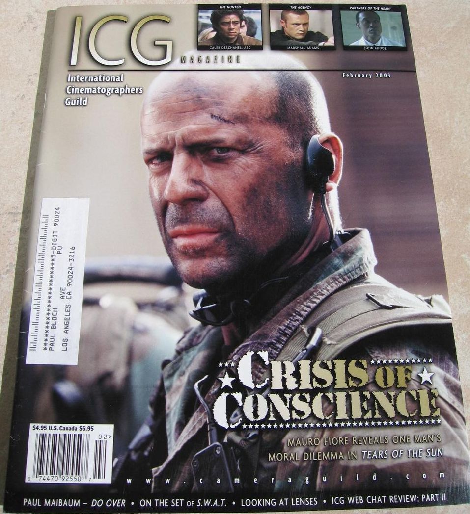 ICG magazine side cover  February 2003