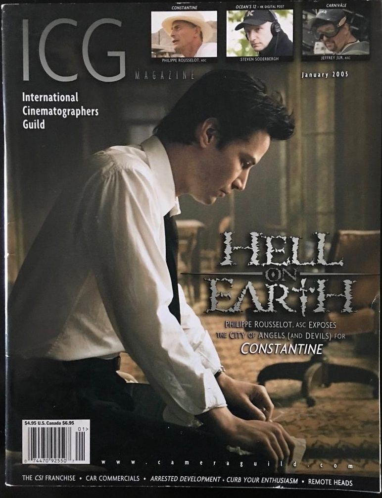 ICG magazine side cover  January 2005