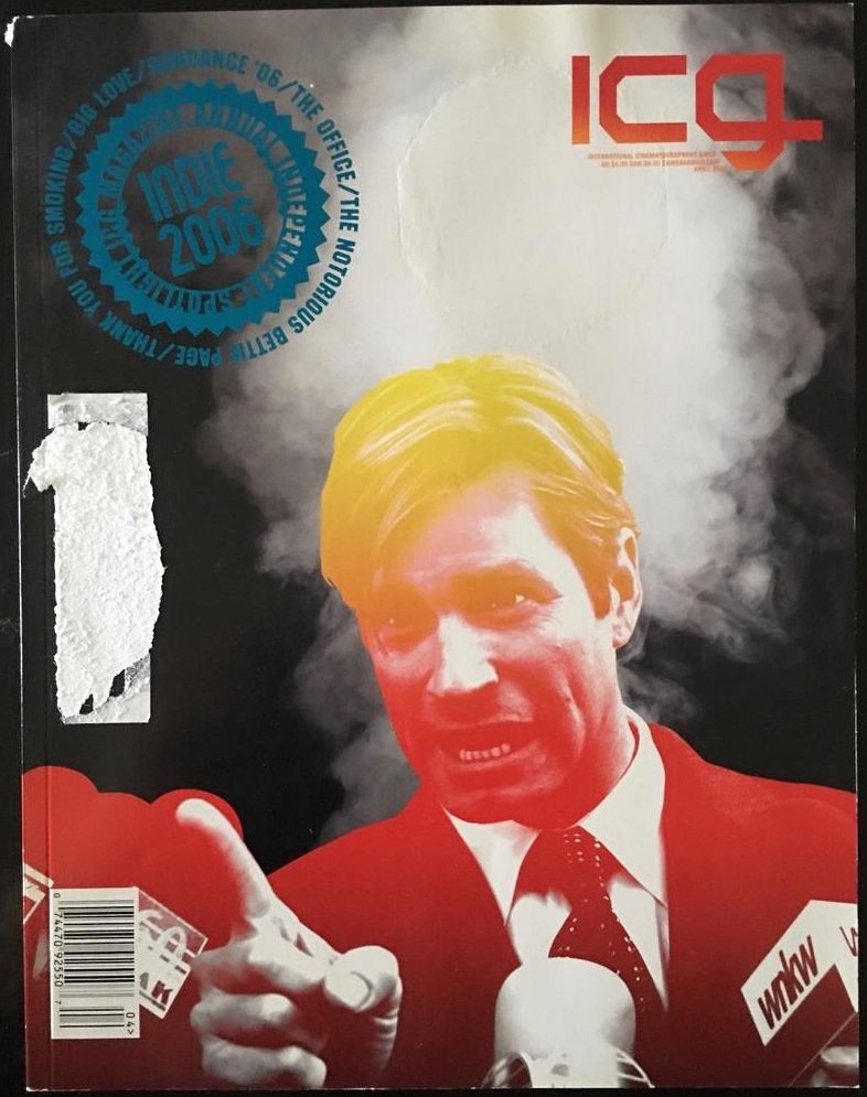 ICG magazine side cover  April 2006